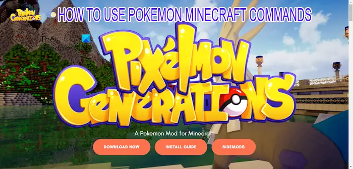 Pixelmon - O Mod de Pokémon para Minecraft
