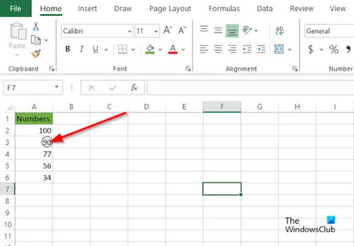 how-to-put-a-circle-around-a-number-in-excel