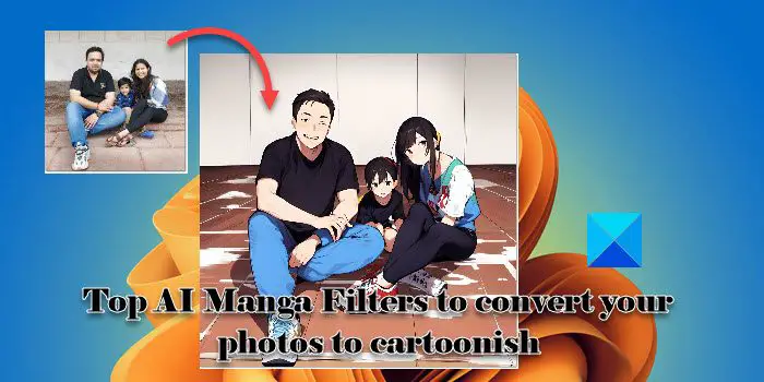 TikTok AI Manga filter - how to use