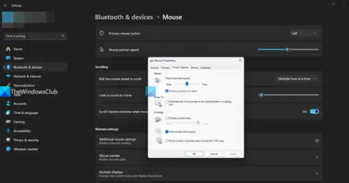 Mouse keeps clicking on its own in Windows 11/10