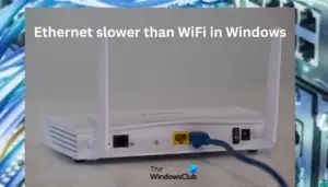 Ethernet Slower Than Wifi In Windows