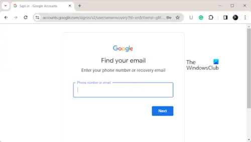 how can i find my google email account