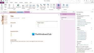 Best OneNote Templates for Meetings