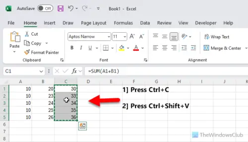 how-to-remove-formula-in-excel-and-keep-text