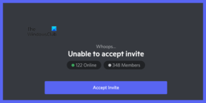 Discord Unable To Accept Invite [Fix]