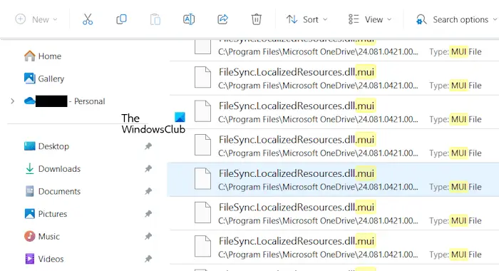 MUI files in Windows