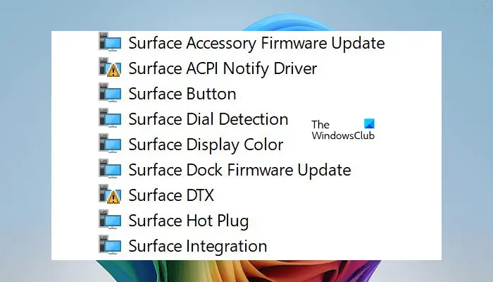 Surface DTX driver