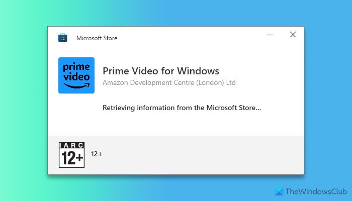 Retrieving information from the Microsoft Store