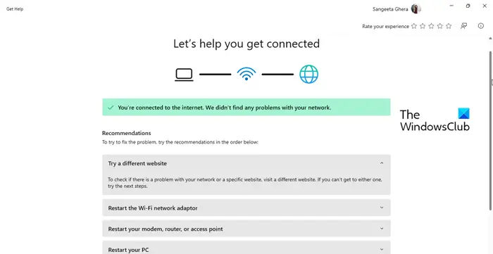 Network Troubleshooter