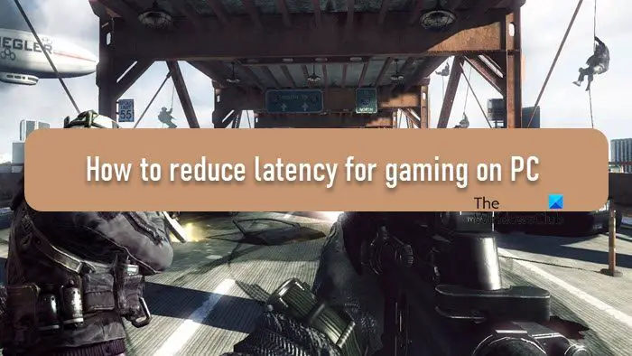 reduce latency for gaming on PC