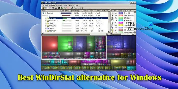 Best WinDirStat alternative