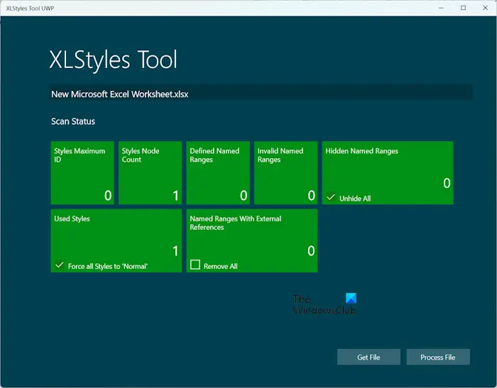 XLStyles Tool