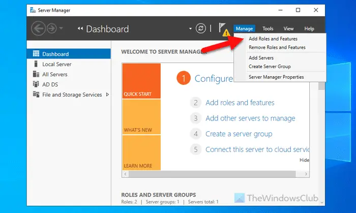 How to enable or disable Windows Search service in Windows Server