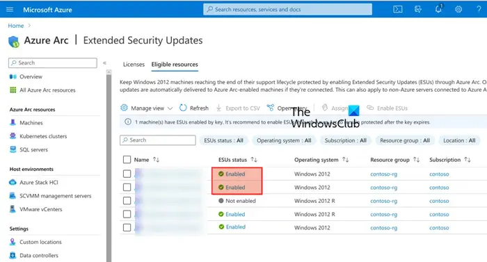 Extended Security Updates (ESU) for Windows Server