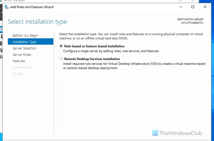 How to install DHCP server in Windows Server