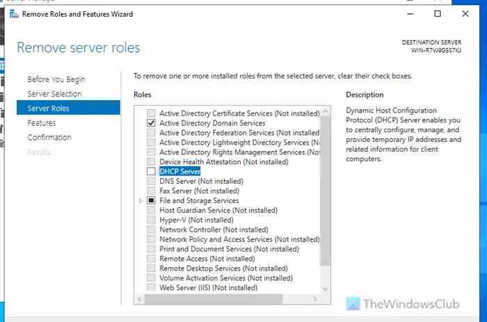 How to install DHCP server in Windows Server