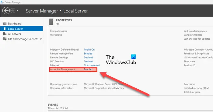 connect Windows Server machines to Azure