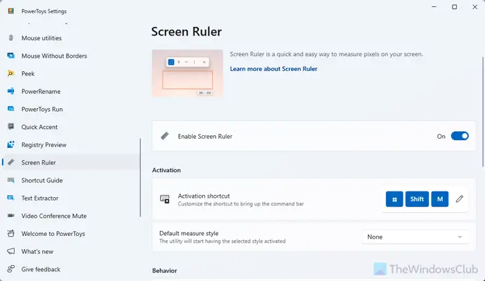 How to show Ruler on your Computer Screen