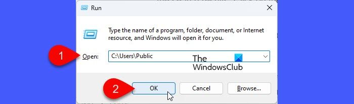 Accessing the Public Folder