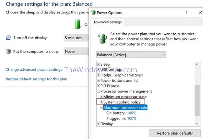 Change Processor State