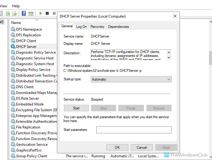 The authorization of DHCP server failed with Error Code 20079