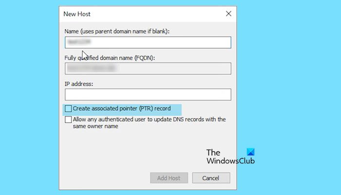 install and configure DNS