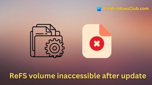 ReFS Volume Inaccessible After Update [Fix]