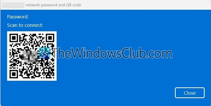 Wifi QR Code