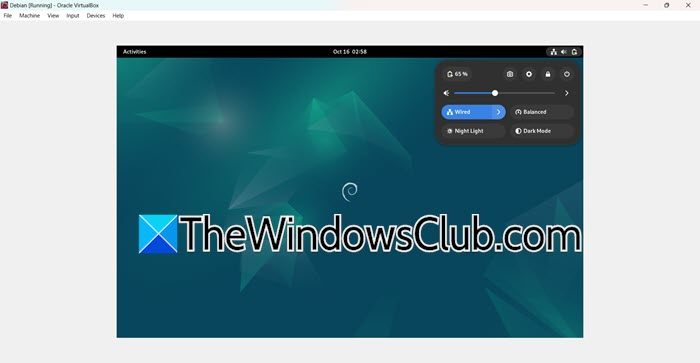 How to install Debian on VirtualBox in Windows 11