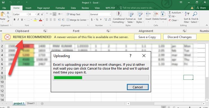 Fix Errors were detected while saving Excel file