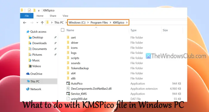 KMSPico in Windows PC