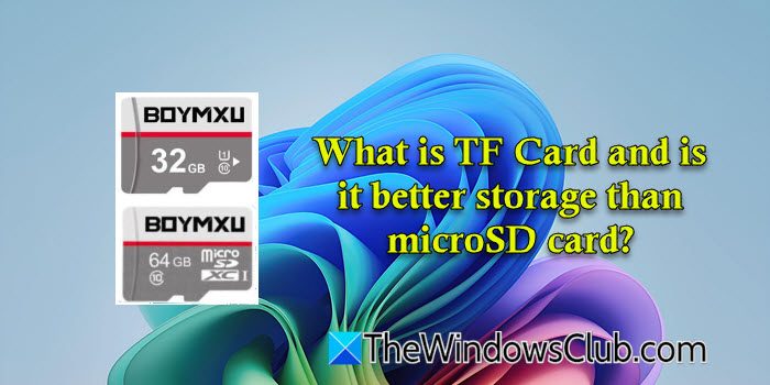 What is TF Card and is it better storage than microSD card