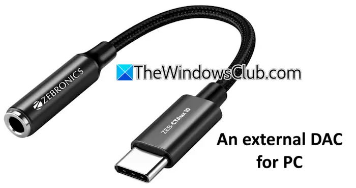 External DAC for PC