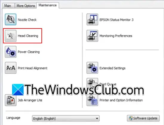 Perform automatic printhead cleaning