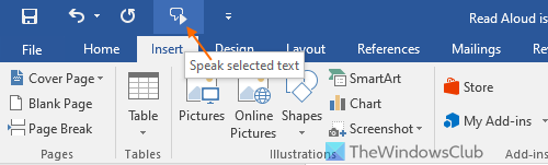 Verwenden Der Sprechfunktion In Microsoft Word