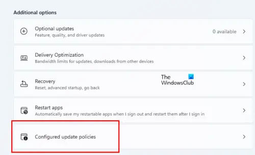 How To View The Configured Windows Update Policies