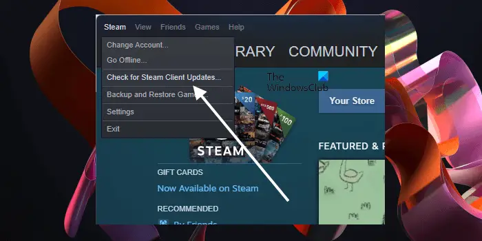 Steam must be running to play this game