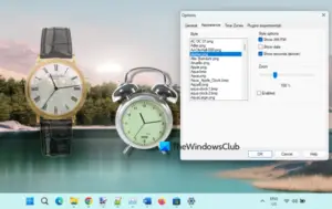 Best free Desktop Clock widgets for Windows 11/10