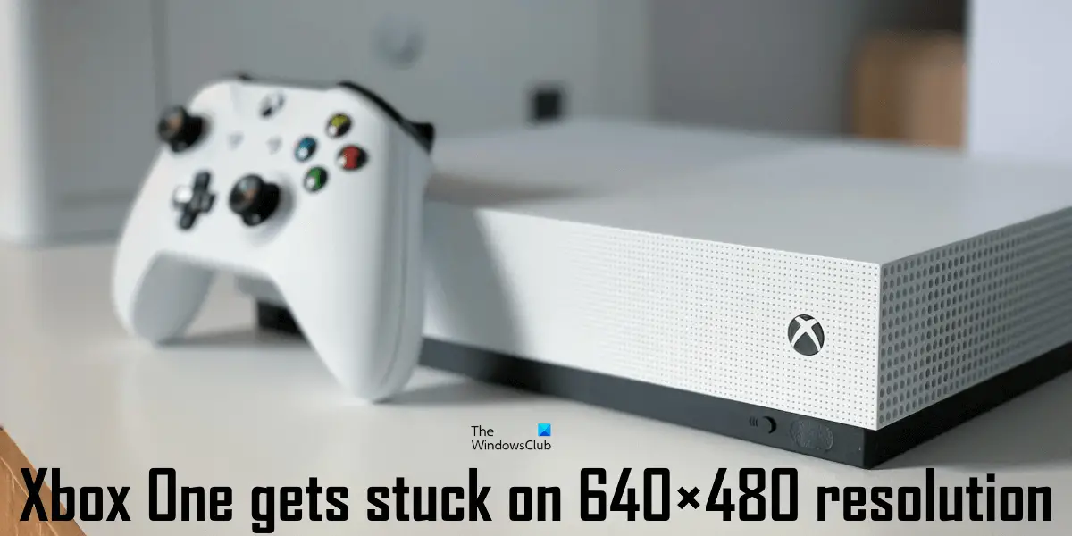 Xbox One зависает на разрешении 640×480