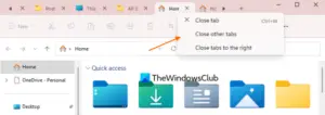 How To Use Tabs In File Explorer In Windows 11