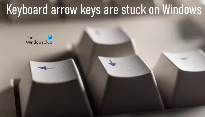 Keyboard arrow keys are stuck on Windows 11 10 - 16